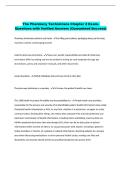The Pharmacy Technicians Chapter 2 Exam-  Questions with Verified Answers &lpar;Guaranteed Success&rpar;