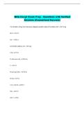 NHA Excpt Exam Prep - Questions with Verified  Answers &lpar;Guaranteed Success&rpar;