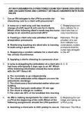 ATI RN Fundamentals Proctored Exam &lpar;2024&ndash;2025&rpar; &vert; Practice Questions&comma; Answers & Rationales