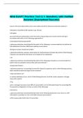 NHA ExCPT Practice Test 2&period;1- Questions with Verified  Answers &lpar;Guaranteed Success&rpar;