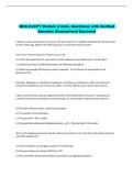 NHA ExCPT Module 2 Quiz- Questions with Verified  Answers &lpar;Guaranteed Success&rpar;