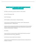 EXCPT test 3- Questions with Verified Answers  &lpar;Guaranteed Success&rpar;