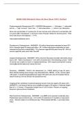 NURS 5462 Metabolic Bone Disease New Exam &vert; Practice Questions & Verified Answers