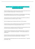 EXCPT test 1- Questions with Verified Answers  &lpar;Guaranteed Success&rpar;