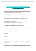 ExCPT Test- Questions with Verified Answers  &lpar;Guaranteed Success&rpar;
