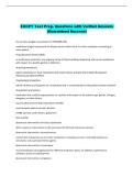 EXCPT Test Prep- Questions with Verified Answers  &lpar;Guaranteed Success&rpar; 