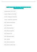 ExCPT Study Guide- Questions with Verified Answers  &lpar;Guaranteed Success&rpar; 