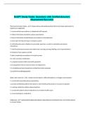 ExCPT Study Guide- Questions with Verified Answers  &lpar;Guaranteed Success&rpar;