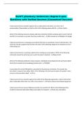 ExCPT pharmacy technician chapter 8 quiz-  Questions with Verified Answers &lpar;Guaranteed Success&rpar;