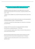 ExCPT Pharmacy Technician &lpar;CPhT&rpar; Practice Test 2&period;0 A- Latest  Questions with Verified Answers &lpar;Guaranteed Success&rpar; 