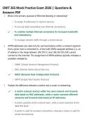 CMIT 265 Mock Practice Exam 2026 &vert; Questions &  Answers PDF