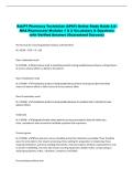 ExCPT Pharmacy Technician &lpar;CPhT&rpar; Online Study Guide 2&period;0-  NHA Pharmaseer Modules 1 & 2 Vocabulary & Questions  with Verified Answers &lpar;Guaranteed Success&rpar; 