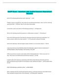 ExCPT Exam - Questions with Verified Answers &lpar;Guaranteed  Success&rpar; 