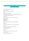 ExCPT Exam Review- Questions with Verified Answers  &lpar;Guaranteed Success&rpar; 