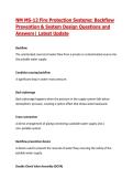 NM MS-12 Fire Protection Systems&colon; Backflow Prevention & System Design Exam Questions and Answers&vert; Latest Update 2026&sol;27