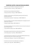 POWERPOINT CHAPTER 1 EXAM QUESTIONS AND ANSWERS
