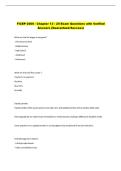 FiCEP 2000 - Chapter 13 - 25 Exam Questions with Verified  Answers &lpar;Guaranteed Success&rpar; 