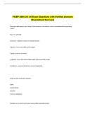 FiCEP 2000 25- 36 Exam Questions with Verified Answers  &lpar;Guaranteed Success&rpar;