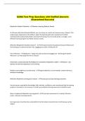 CUNA Test Prep Questions with Verified Answers  &lpar;Guaranteed Success&rpar; 
