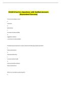 FICEP-Practice Questions with Verified Answers  &lpar;Guaranteed Success&rpar; 
