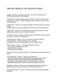 GMS 5057 MEDICAL CELL BIOLOGY EXAM 4
