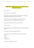 FICEP STUDY GUIDE Questions with Verified Answers  &lpar;Guaranteed Success&rpar; 