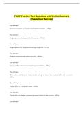 FiCEP Practice Test Questions with Verified Answers  &lpar;Guaranteed Success&rpar;