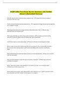 FiCEP CUNA Final Exam Review Questions with Verified  Answers &lpar;Guaranteed Success&rpar;