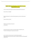 FICEP CUNA Exam Questions with Verified Answers  &lpar;Guaranteed Success&rpar;