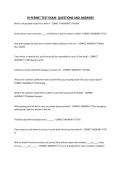 RI PERMIT TEST EXAM QUESTIONS AND ANSWERS