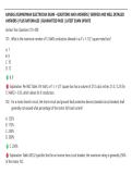 KANSAS JOURNEYMAN ELECTRICIAN EXAM &ndash; QUESTIONS AND ANSWERS &vert; VERIFIED AND WELL DETAILED  ANSWERS &vert; PLUS RATIONALES &vert; GUARANTEED PASS &vert; LATEST EXAM UPDATE