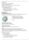 Samenvatting - aardrijkskunde 3de Graad aso