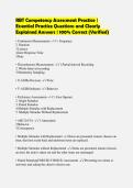 RBT Competency Assessment Practice &vert; Core Practice Questions and In-Depth Answers &vert; 100&percnt; Correct &lpar;Verified&rpar;