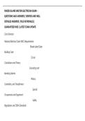 RHODE ISLAND MASTER ELECTRICIAN EXAM &ndash;  QUESTIONS AND ANSWERS &vert; VERIFIED AND WELL  DETAILED ANSWERS &vert; PLUS RATIONALES &vert;  GUARANTEED PASS &vert; LATEST EXAM UPDATE
