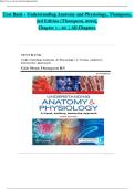 Understanding Anatomy and Physiology A Visual Auditory Interactive Approach Third Edition Study Notes and Complete Exam Preparation Guide