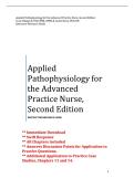 Instructor Resource Guide &ndash; Applied Pathophysiology for the Advanced Practice Nurse &lpar;2nd Edition&rpar; by Dlugasch & Story &vert; Teaching & Exam Support Materials