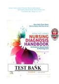 Test Bank For Ackley and Ladwig&rsquo;s Nursing Diagnosis Handbook&colon; An Evidence-Based Guide to Planning Care 13th Edition &lpar;2026&rpar;&period; Mary Beth Flynn Makic - All Chapters 1-30 PLUS Nursing Outcomes Classification &lpar;NOC&rpar;&comma;  Outcome Labels and Definitions