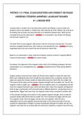 PHYSICS 131 FINAL EXAM QUESTIONS AND CORRECT DETAILED ANSWERS &lpar;VERIFIED ANSWERS&rpar; &vert;ALREADY GRADED A&plus;&vert;&vert;BRAND NEW