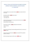 NURS 6013 fiNal StUdy QUEStiONS aNd CORRECt dEtailEd aNSWERS &lpar;VERifiEd aNSWERS&rpar; &vert;alREady GRadEd a&plus;&vert;&vert;BRaNd NEW
