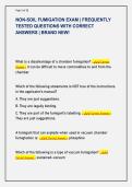NON-SOIL FUMIGATION EXAM &vert; FREQUENTLY  TESTED QUESTIONS WITH CORRECT  ANSWERS &vert; BRAND NEW&excl;