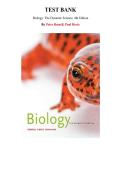 Test Bank for Biology&colon; The Dynamic Science 4th Edition by Peter Russell&comma; Chapter 1-13 &vert; All Chapters