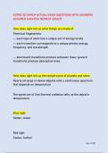 ASTRO 101 UMICH ACTUAL EXAM QUESTIONS WITH ANSWERS  ASSURED SUCCESS NEWEST 2026&sol;27