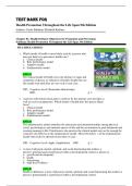 Health Promotion Throughout the Life Span 9th Edition by Carole Edelman Test Bank Study Guide Comprehensive Questions Answers Detailed Explanations 2025&sol; 2026