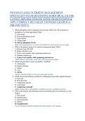 PENNSYLVANIA NUTRIENT MANAGEMENT  SPECIALIST EXAM QUESTIONS FORM REAL EXAMS  LATEST 2025-2026 UPDATE WITH 150 QUESTIONS &  100&percnt; CORRECT DETAILED ANSWERS GRADED A&plus;  &lpar;BRAND NEW&excl;&excl;&rpar; 