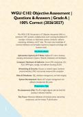 WGU C182 Introduction to IT BUNDLE &vert; Comprehensive Study Guide Questions and Correct Detailed Answers 2026