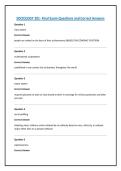 SOCIOLOGY 201- Final Exam Questions and Correct Answers&period;