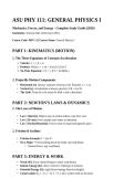 Complete 2026 Mastery Guide for ASU PHY 111