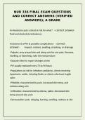 NUR 336 Exam Package Deals &vert; Mental Health Nursing Study Guides & Practice Tests