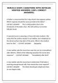 NUR2513 Exam 2 &ndash; Detailed Verified Q&A &lpar;100&percnt; Correct Answers&rpar;