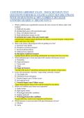 CERTIFIED ARBORIST EXAM &ndash; MOCK REVISION TEST  QUESTIONS FORM REAL EXAMS LATEST 2025-2026 UPDATE  WITH 150 QUESTIONS & 100&percnt; CORRECT DETAILED  ANSWERS GRADED A&plus; &lpar;BRAND NEW&excl;&excl;&rpar;